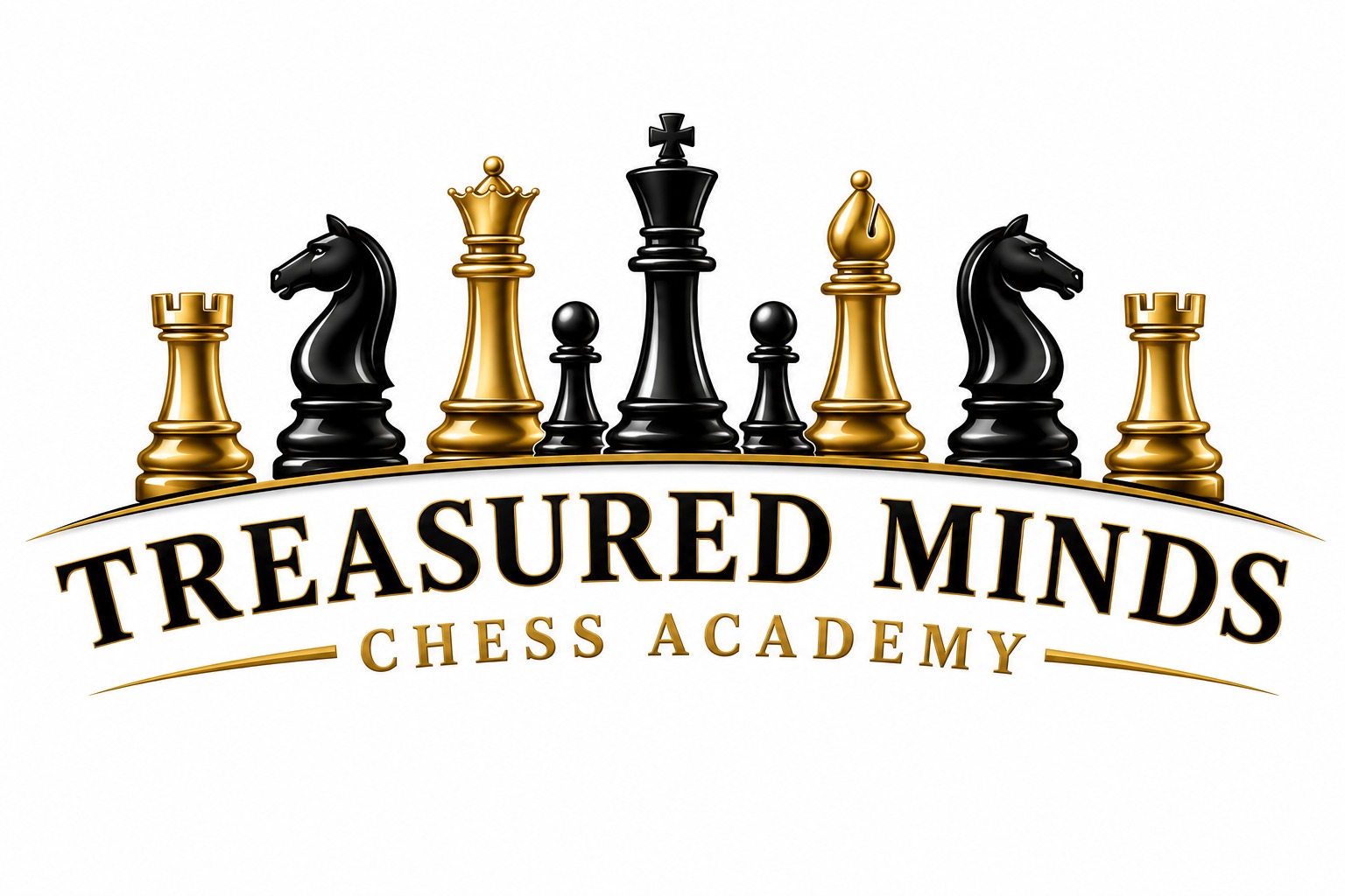 Treasured Minds Chess Academy official logo